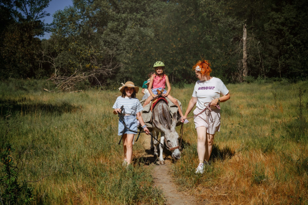 Promenade en Famille accompagné d'un âne - Carab'âne #Arèche2023