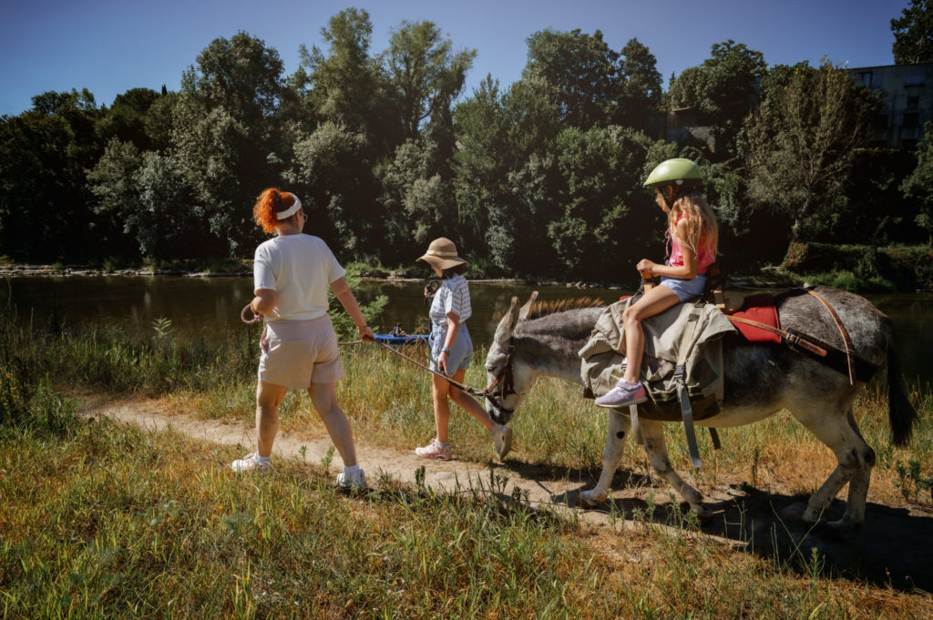 Promenade en Famille accompagné d'un âne - Carab'âne #Arèche2023