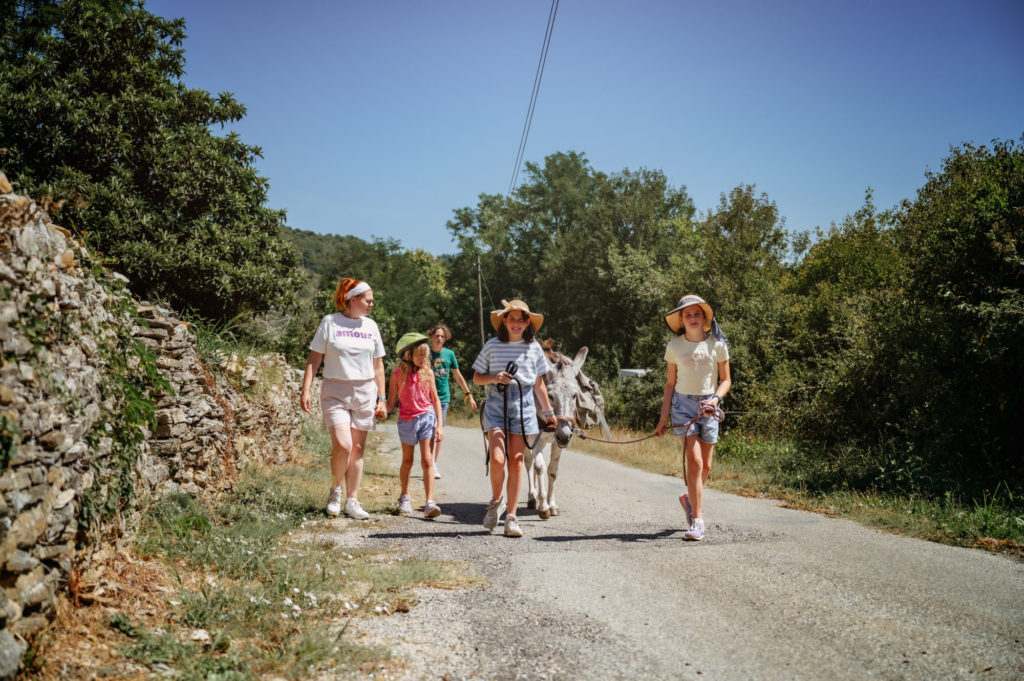 Promenade en Famille accompagné d'un âne - Carab'âne #Arèche2023