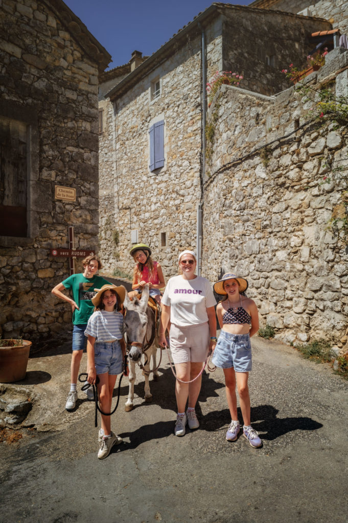Promenade en Famille accompagné d'un âne - Carab'âne #Arèche2023