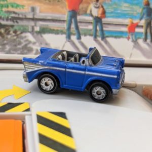 Chevy Bel Air Convertible - Super 20 / Panini Series - Galoob Micro Machines
