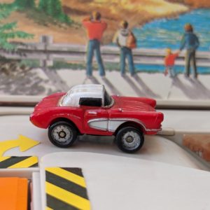 Chevrolet '57 Corvette - Classic Corvette #24 - Micro Machines, 1988