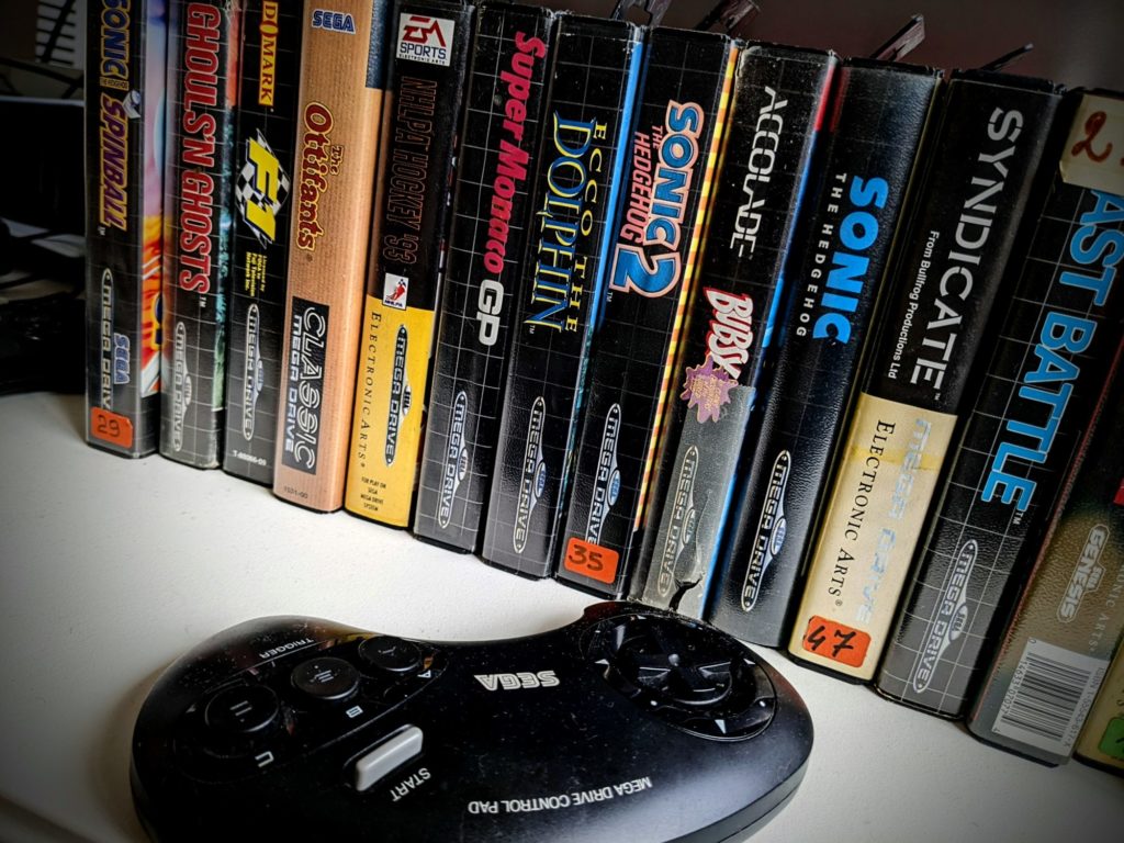 Les jeux Megadrive de sortie