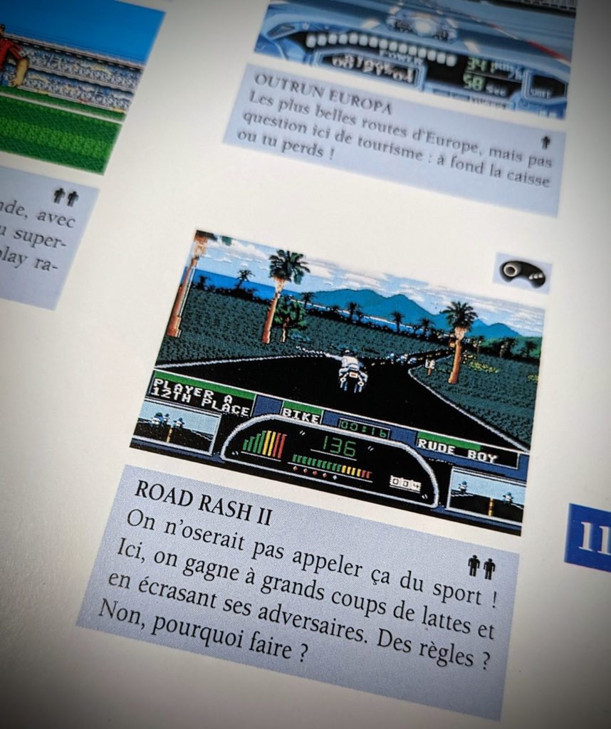 Extrait du Catalogue Promo SEGA Megadrive