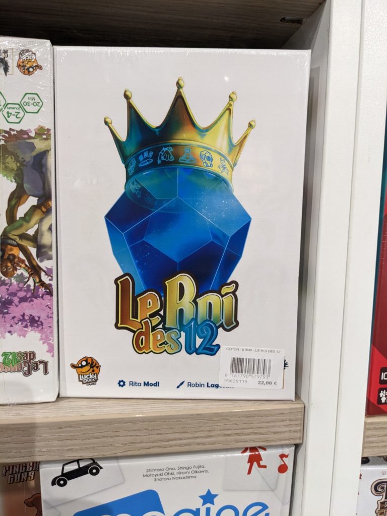 A investiguer, le Roi des 12