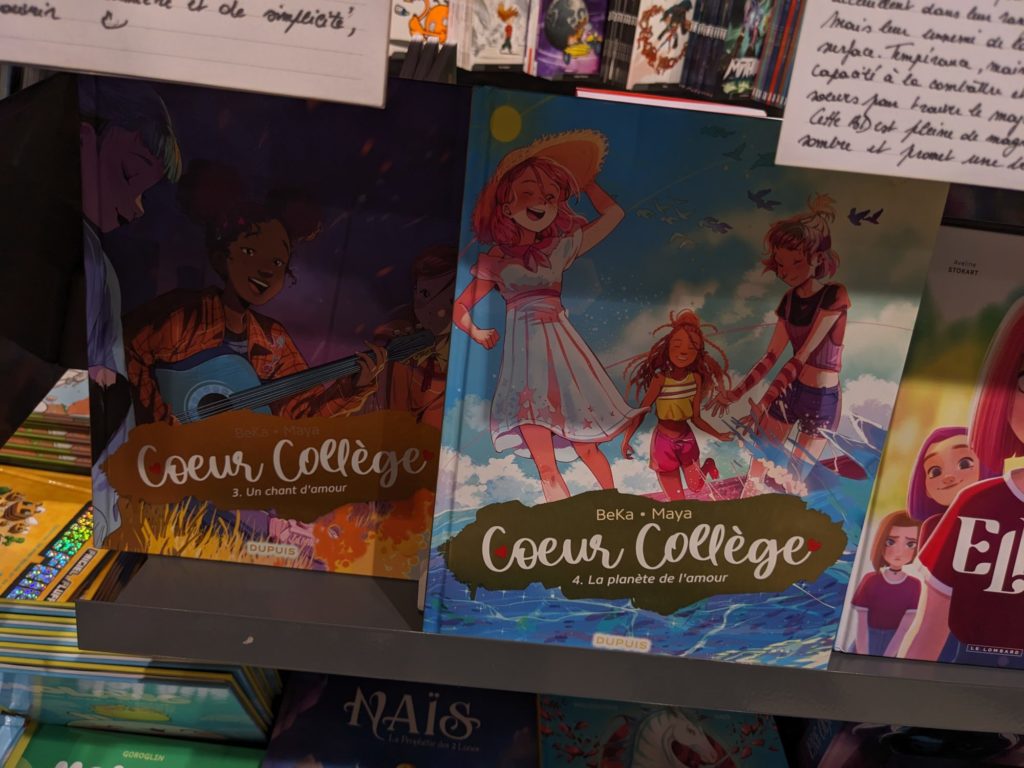La série coeur collège un petit truc très sympa