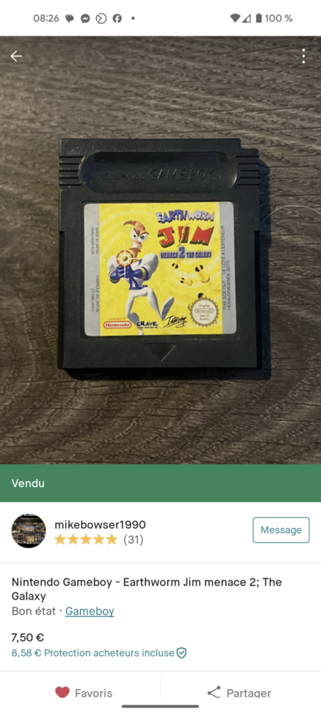 Earthworm Jim - GBC
