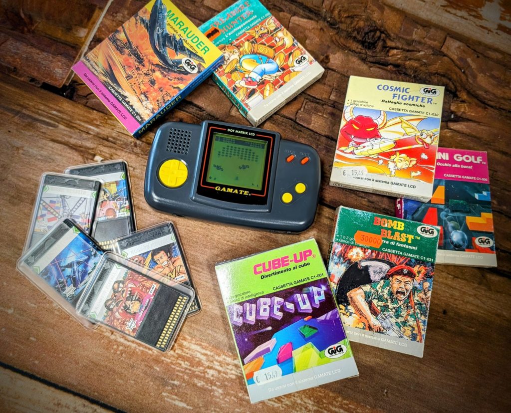 La console portable Gamate, concurrente de la Game Boy.