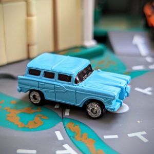 Edsel Pacer Bermuda Wagon - Hidden Bonus - Galoob Micro Machines, 1995