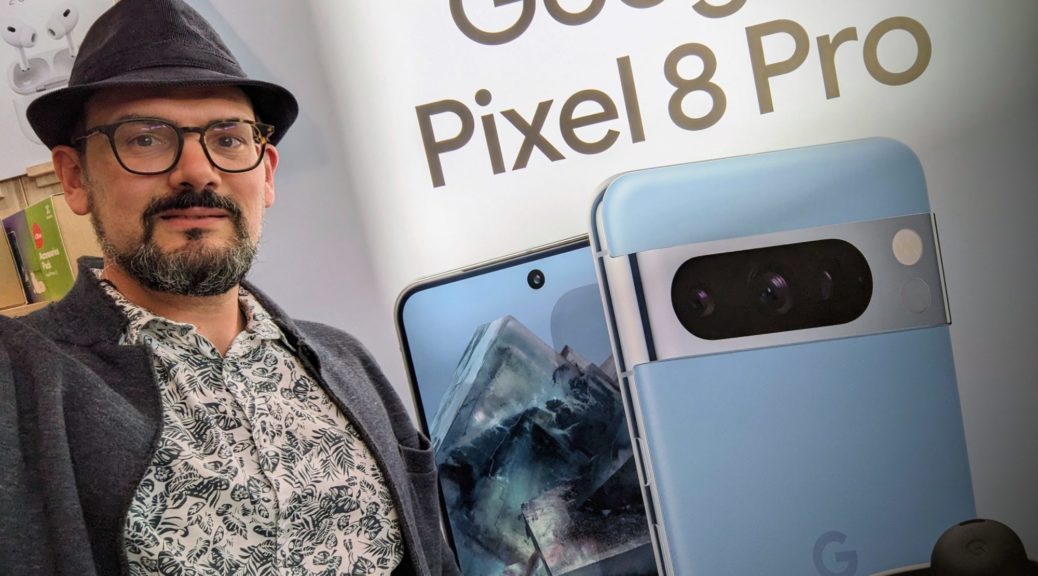 De la publicité pour le Google Pixel 8