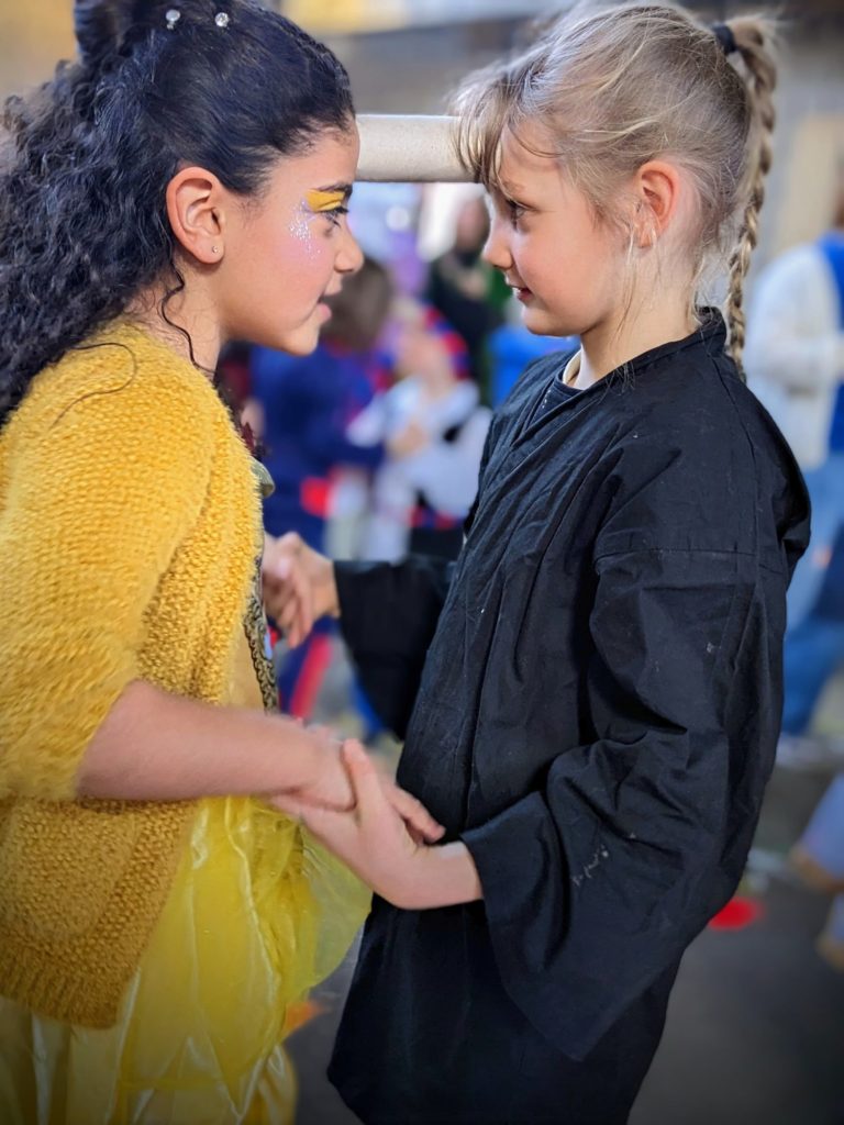 Rose et sa grande amie Maryssa