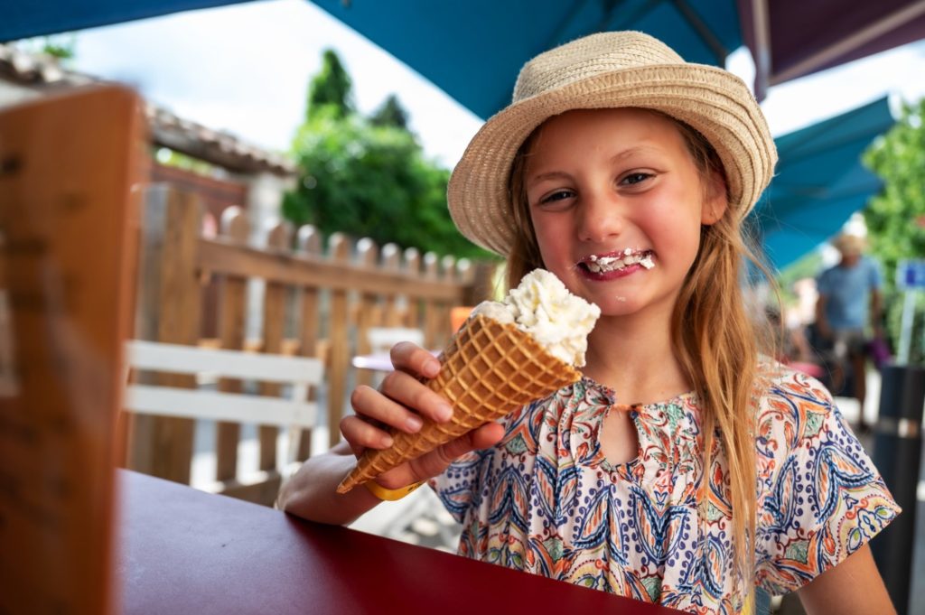 Une bonne glace en vacances, ma gourmande