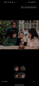 Choix du meilleur sourire avec l'IA de Google Photo du Google Pixel 8 Pro