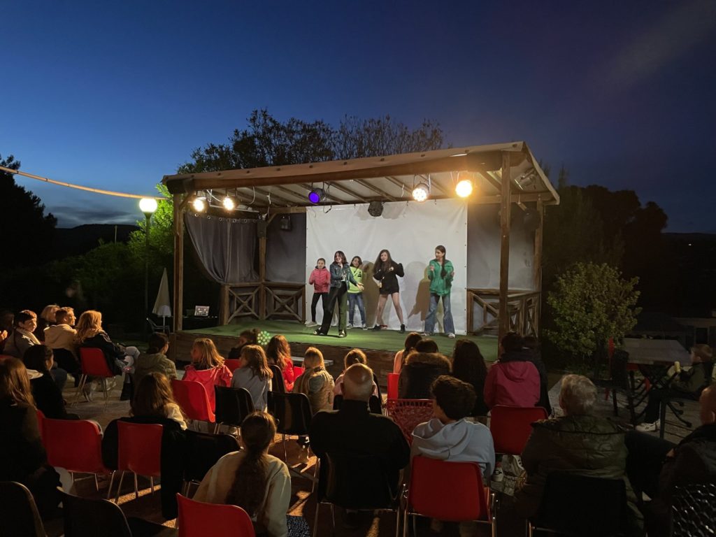 Soirée au camping de La Malissonne