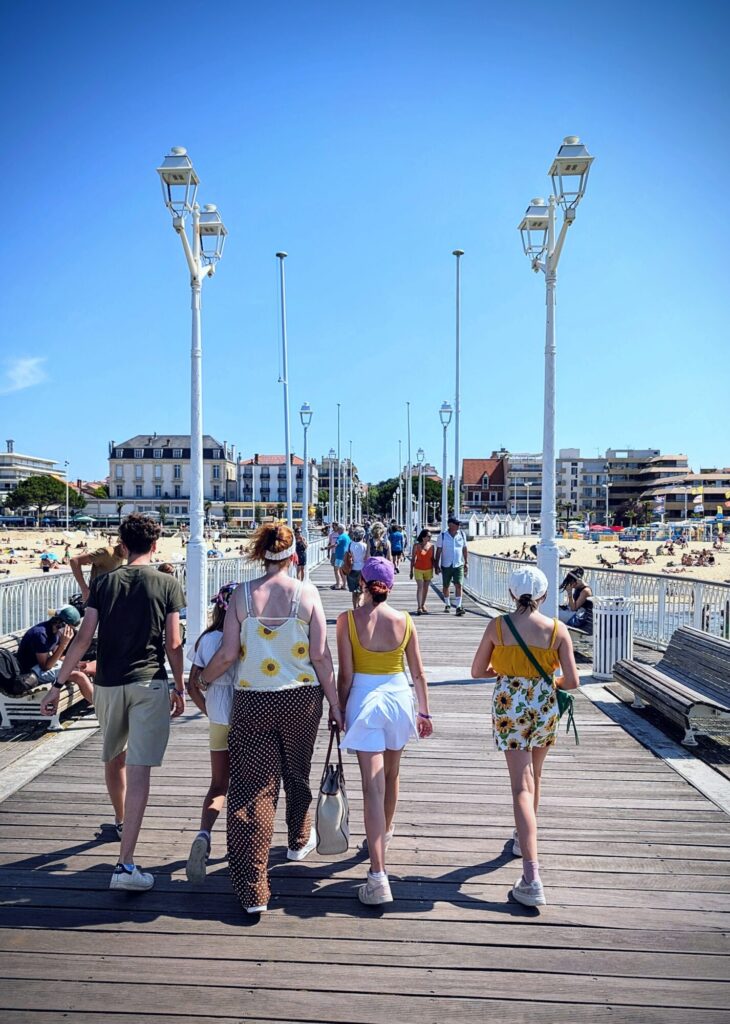 C'était il y a 15 jours, nous passions la journée à Arcachon.