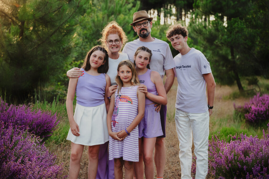 Shooting photo dans les landes en familles - Les Mondes de Cyborg Jeff