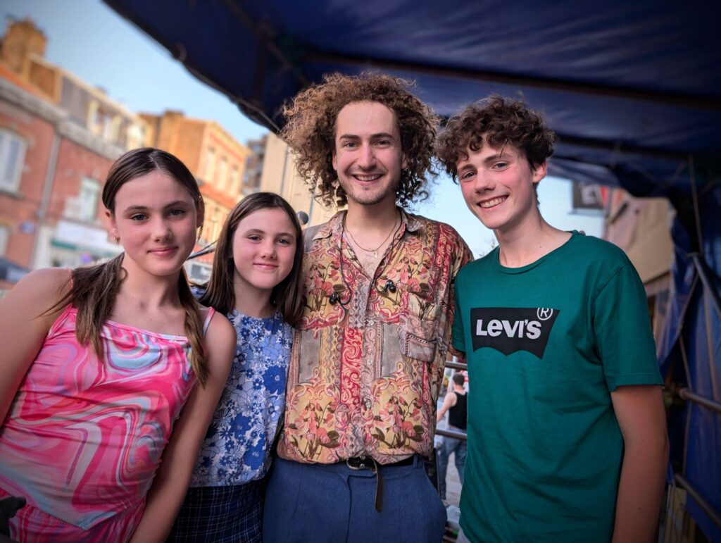 Wouw on a rencontré Coralien à la Fête des Fous !