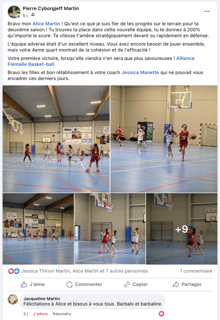 Bravo mon Alice Martin !