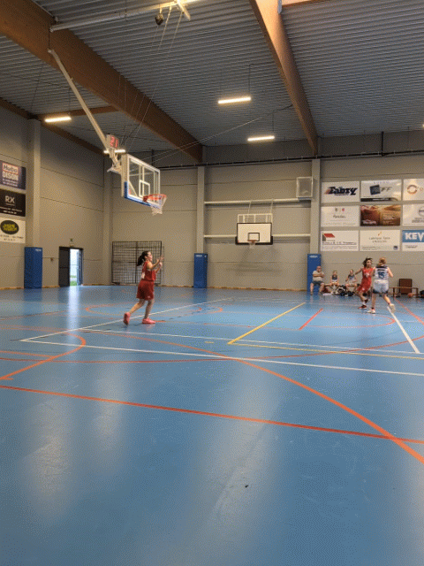 Déjà le second match d'Alice et son équipe de l'Alliance Flémalle