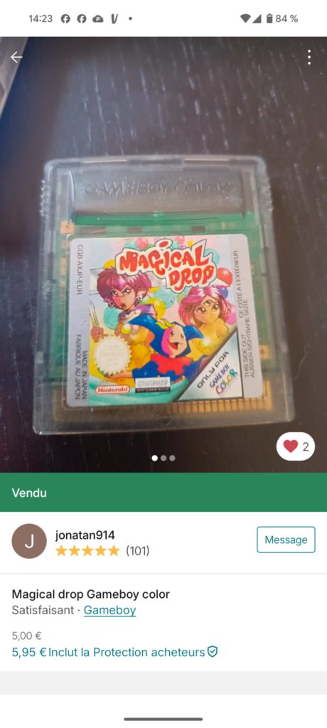 Magical Drop - GBC