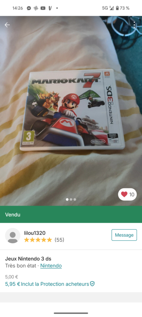 Mario Kart 7 3DS - Vinted