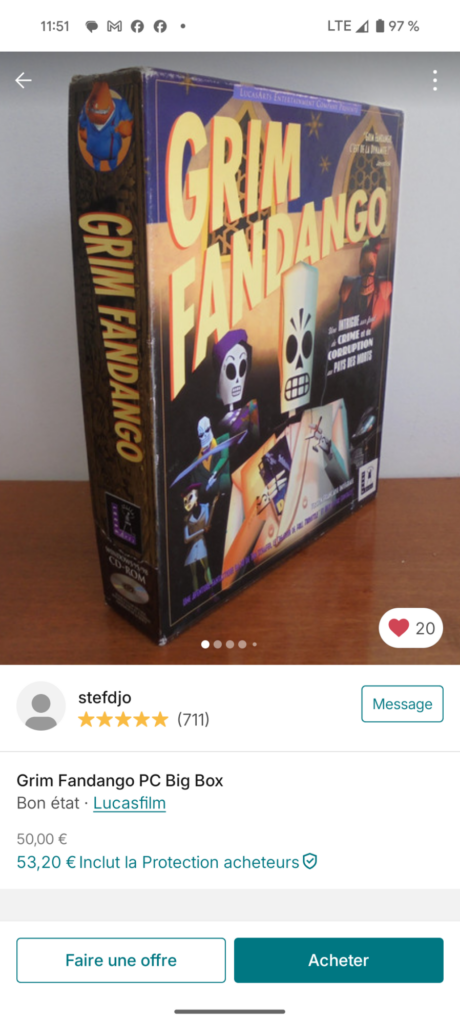 vinted - Grin Fandango