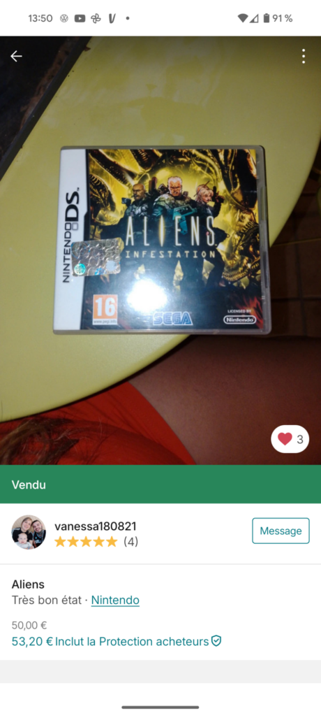 Vinted - Alien Infestation - DS