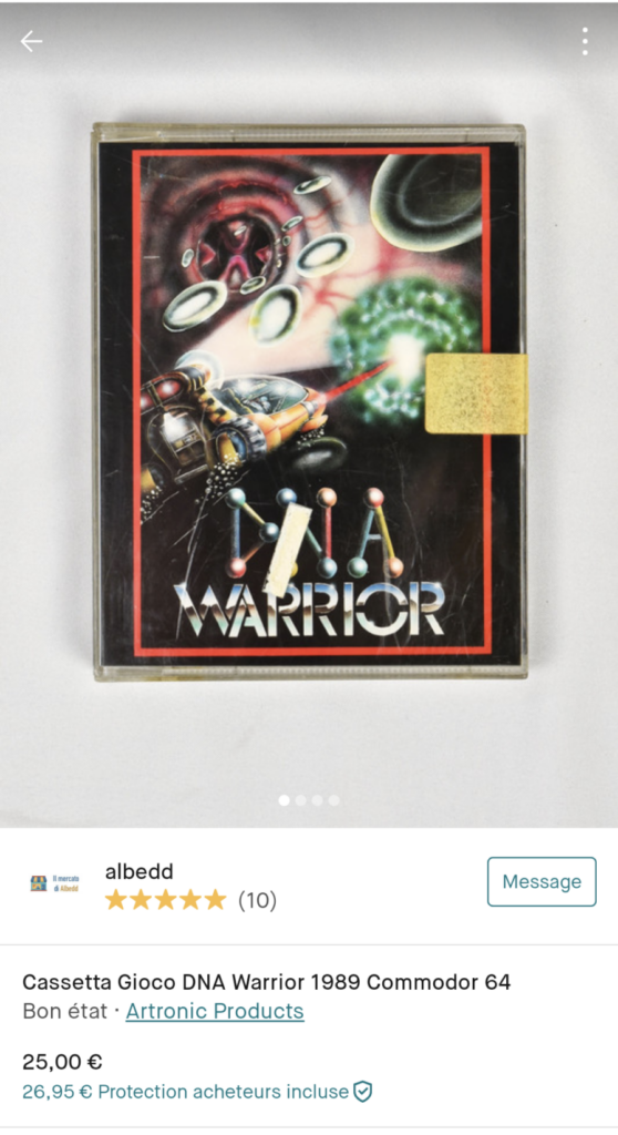 DNA Warrior - C64 - Vinted