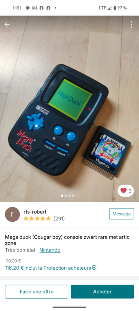 La console mega duck - Vinted