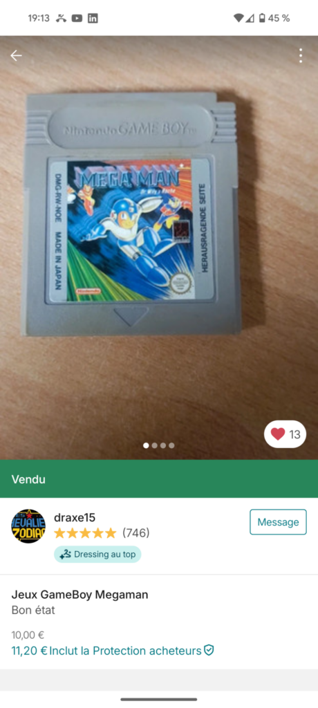 Megaman - GB - Vinted