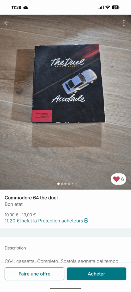 Test Drive sur Vinted