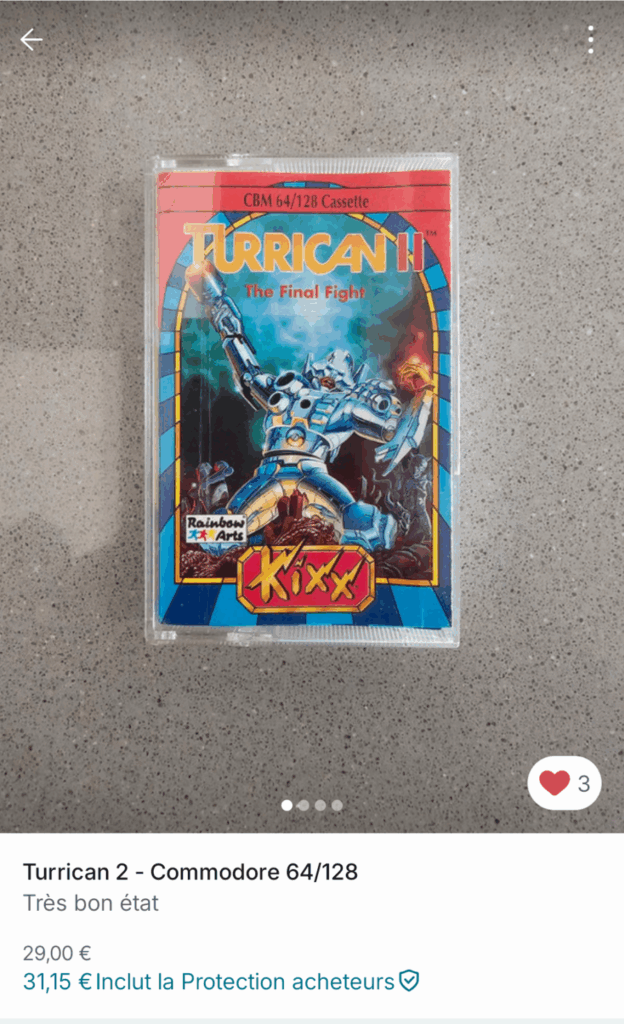 Turrican sur Vinted