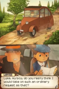 Professeur Layton et l'étrange village (Nintendo - Level 5, 2008)