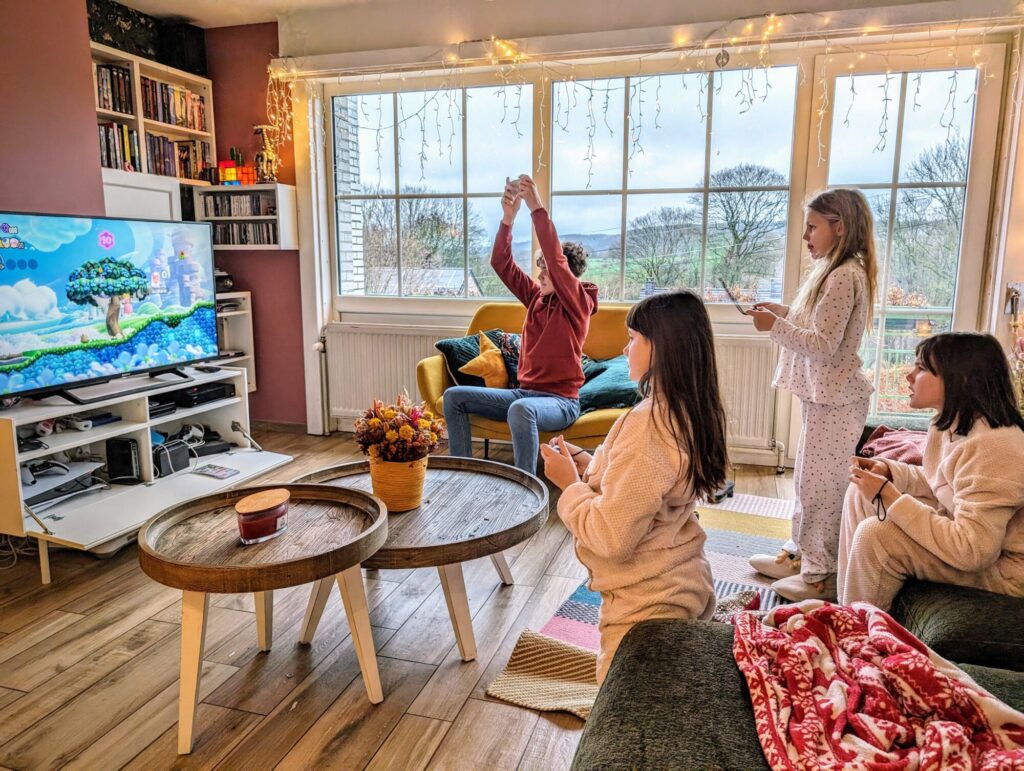 Les enfants jouent tous les 4 à Super Mario Wonder, mais cela n'a pas duré !