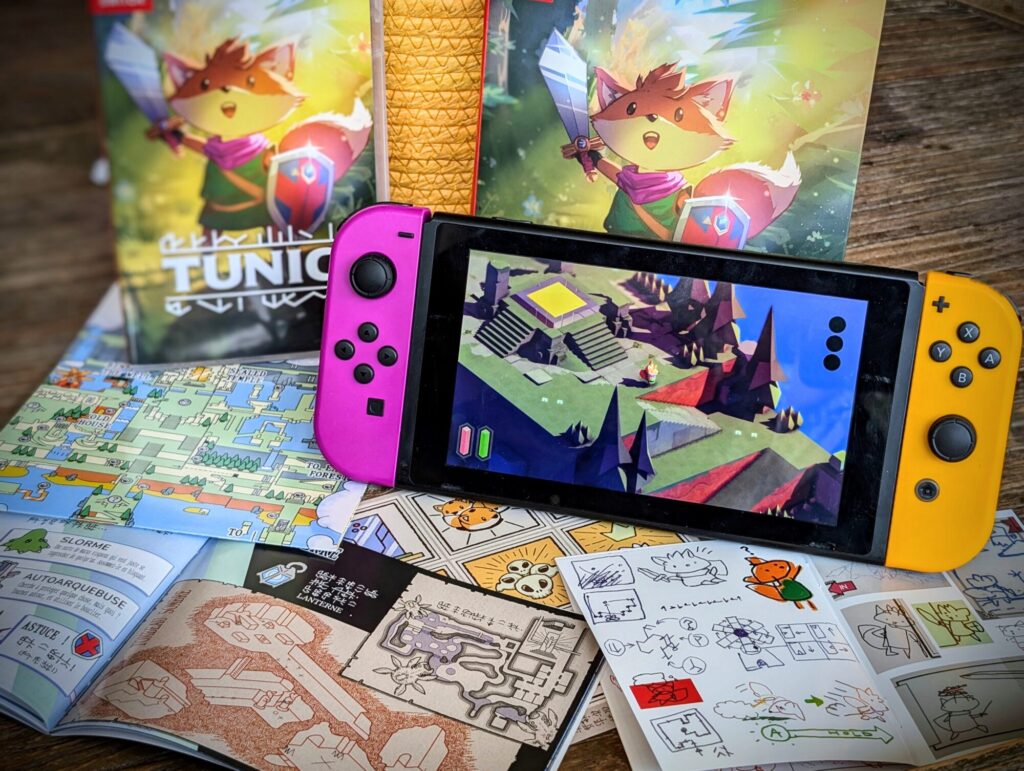 La version Collector de Tunic sur Nintendo Switch, un vrai bijou !