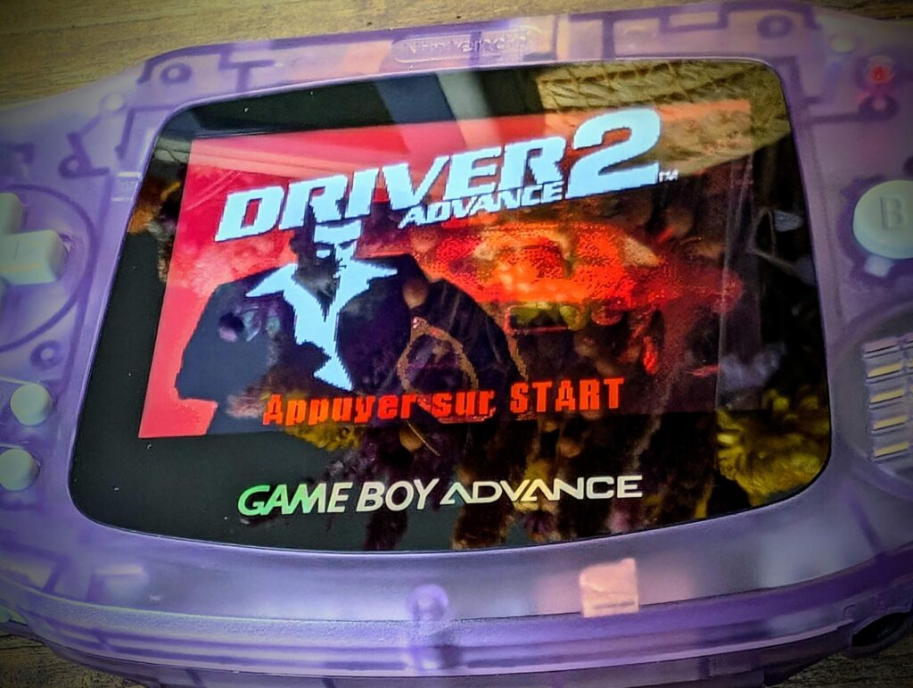 Driver 2 sur la Game Boy Advance