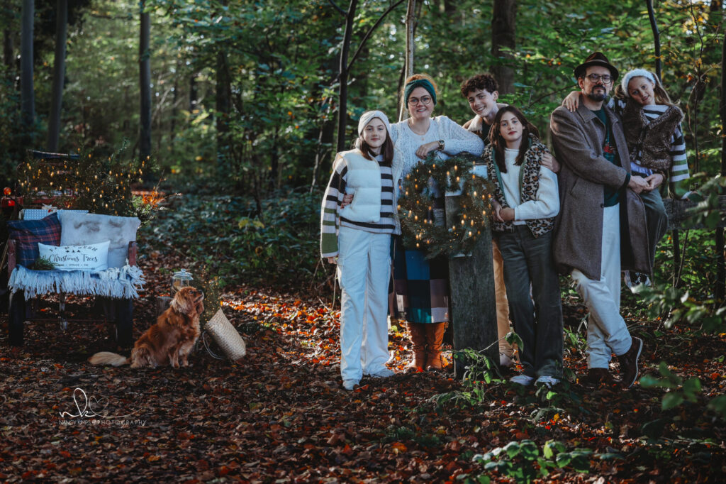 Shooting Noël de notre famille avec Nancy Kimps - 2024