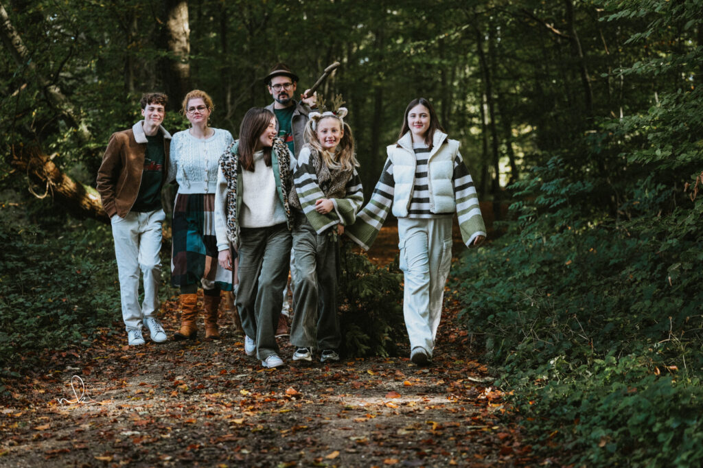 Shooting Noël de notre famille avec Nancy Kimps - 2024