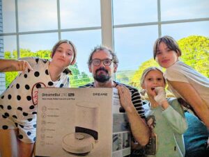 Un aspirateur robot pour la fête des pères