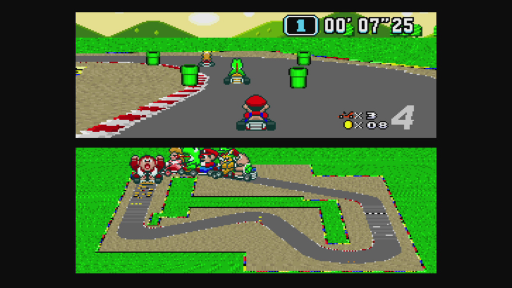 Super Mario Kart - SNES (Nintendo, 1992) -- source © Nintendo, 2010