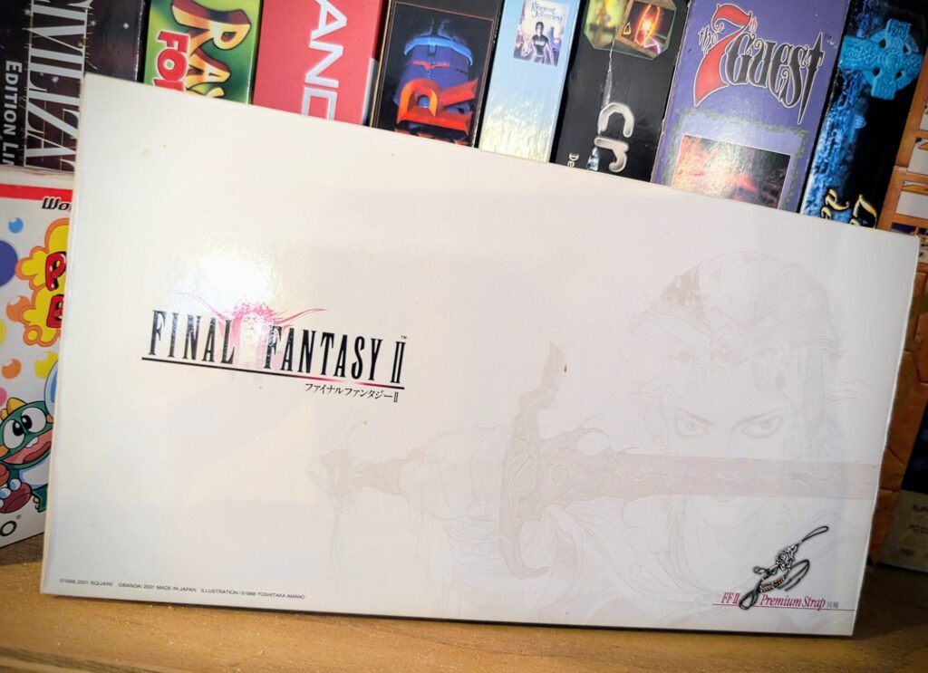 Ma console Bandaï Wonderswan Color édition Final Fantasy II ramenée du Japon