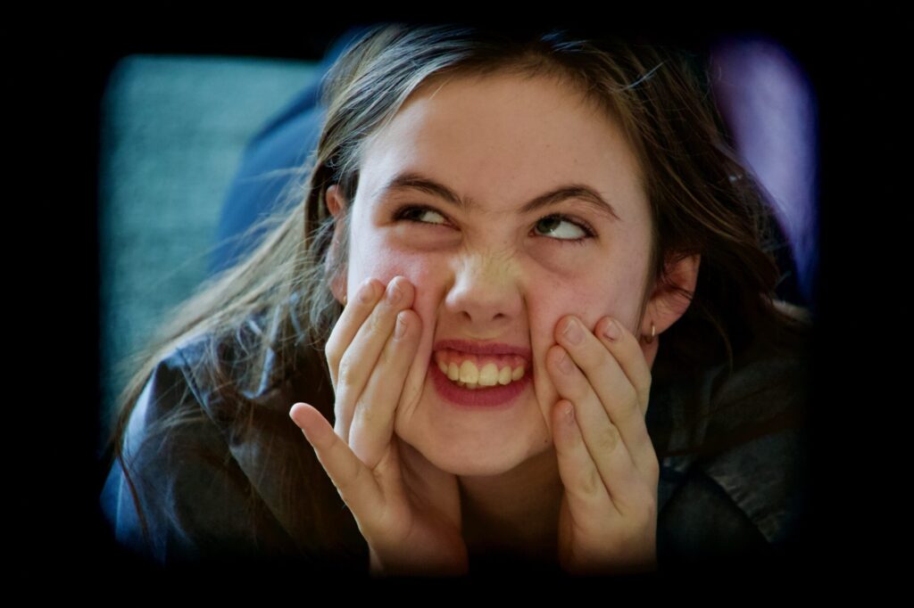 Les grimaces de Juliette