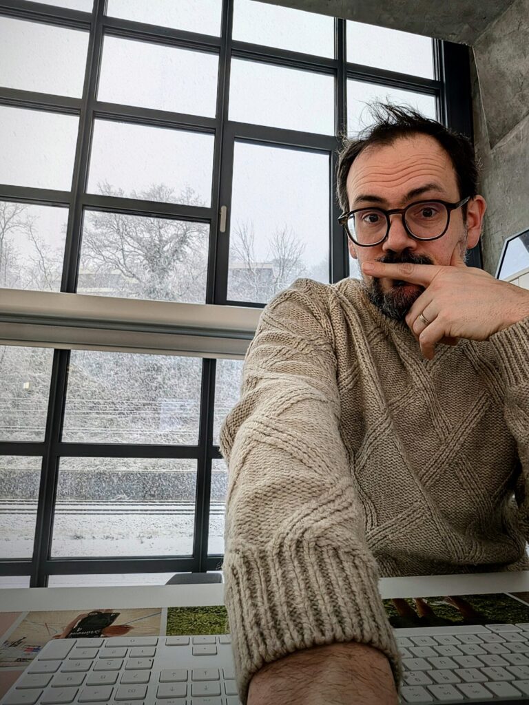 Ouaip, il neige aujourd'hui !