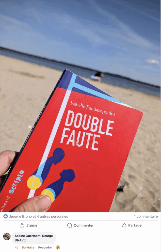 Une bouchée de "Double Faute" sur la plage de Port Zélande