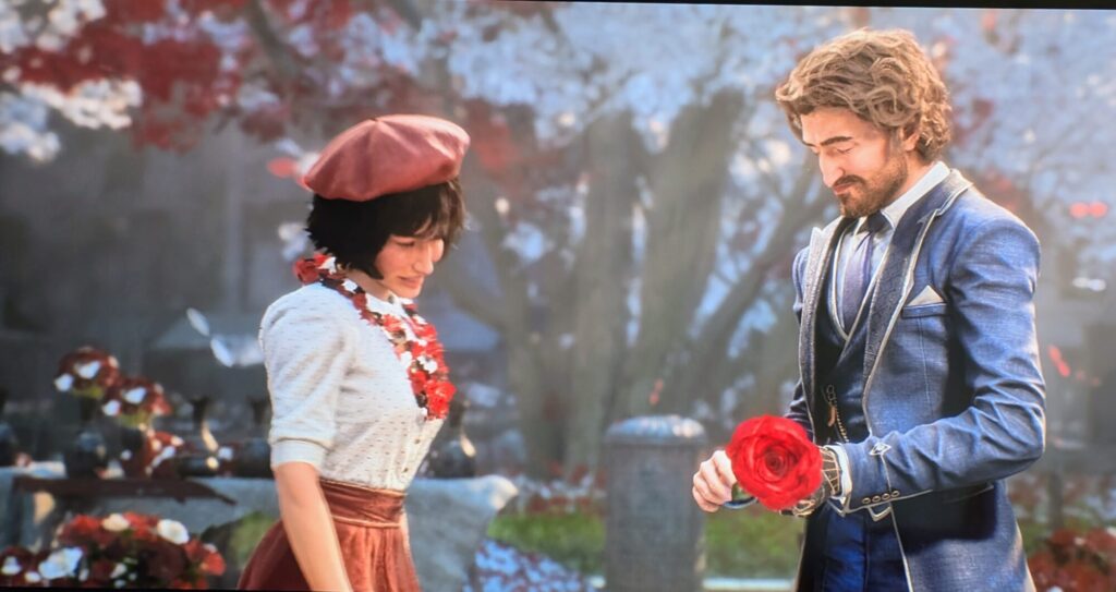 La rencontre avec les premiers protagonistes dans Lumière annonce déjà la couleur.