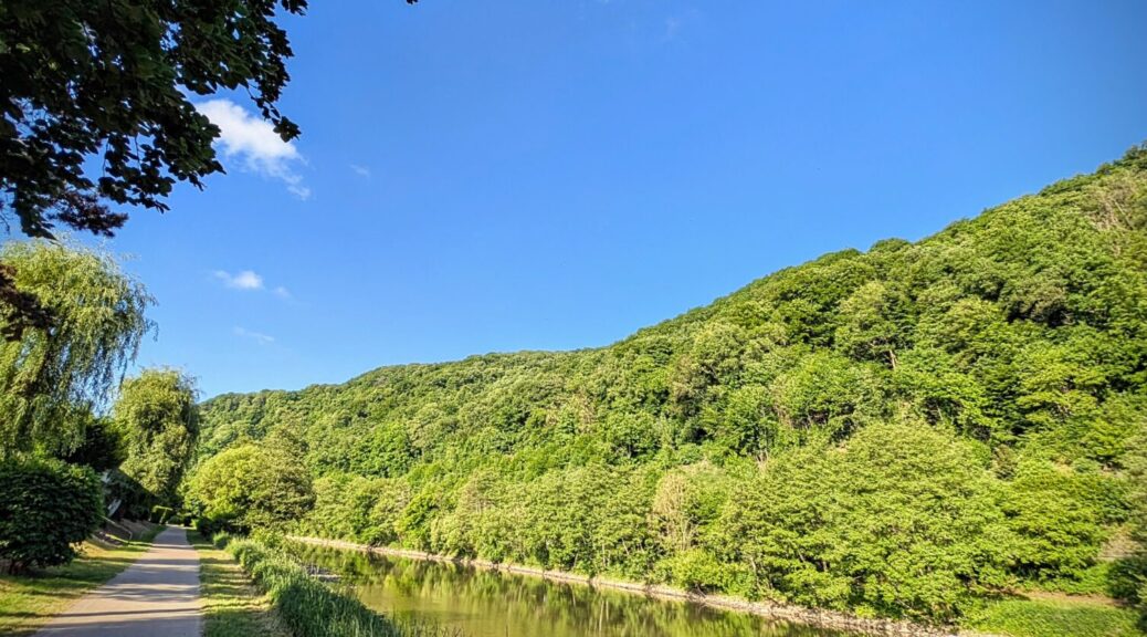 Running sur le ravel de l'Ourthe - 16/05/2025