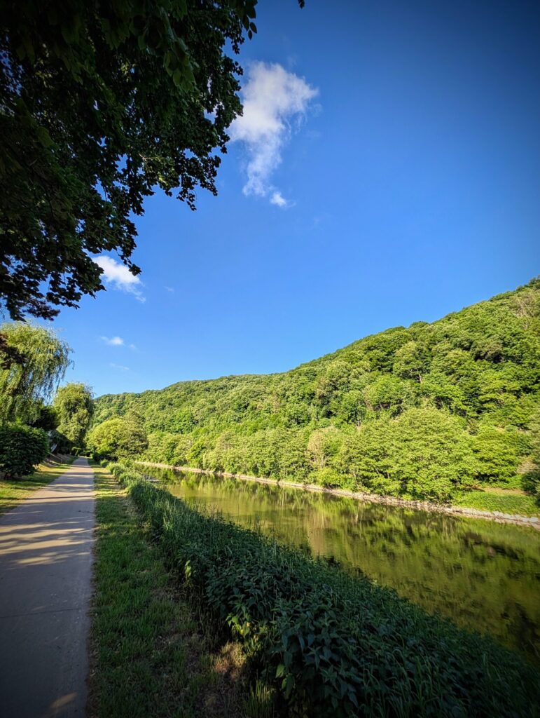 Running sur le ravel de l'Ourthe - 16/05/2025