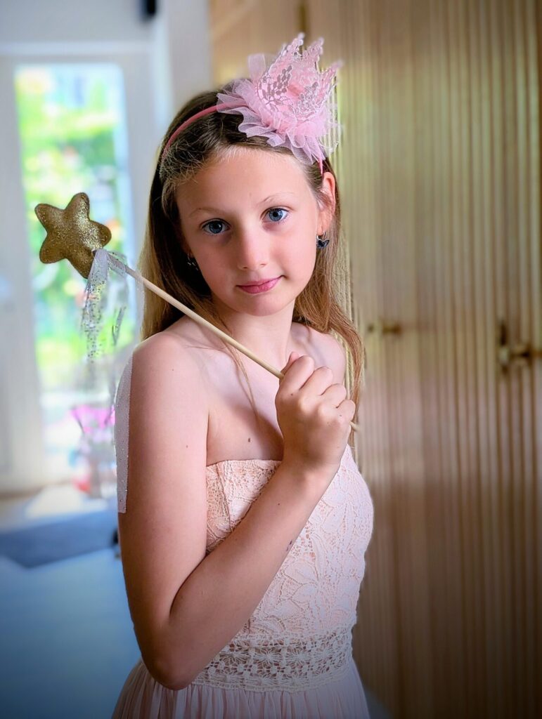 Heureusement, il me reste encore une petite touche de magie à la maison....