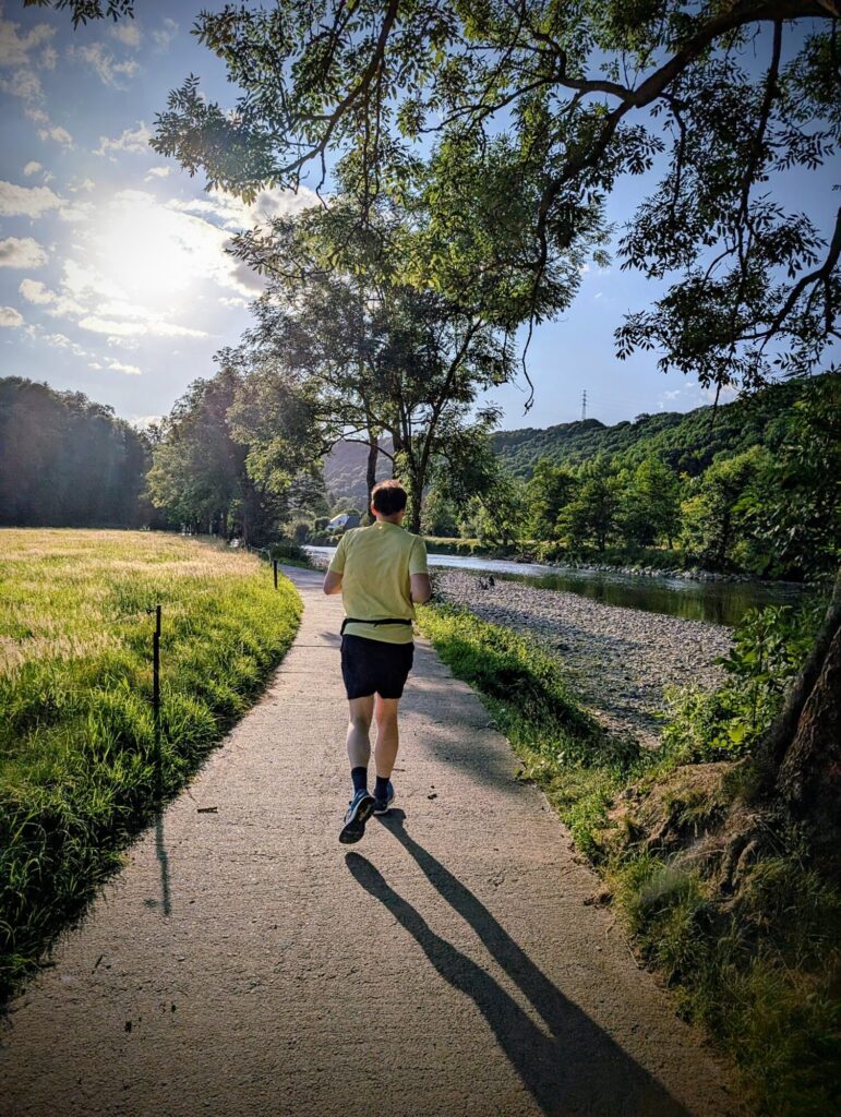 Running sur le ravel de l'Ourthe - 23/06/2025