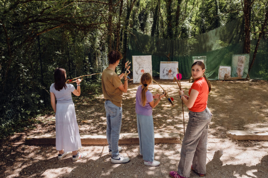 visite du Paleosite de Saint Césaire. 2025